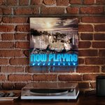 Personalized Colour Changing Acrylic Vinyl Record Storage Display Stand Birthday Gift for Music Lover