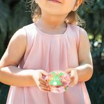 Conejito de Pascua personalizado con cola de algodón Caja de caramelos con nombre Regalo de Pascua para niños