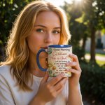 Personalized Good Morning This is God Christian 11oz Ceramic Mug with Name Birthday Religious Inspirational Gift for Women