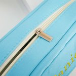 Personalisierte gestickten Namen Zipper große Kapazität Federtasche Tasche mit Tasche Schule liefert Geburtstag zurück zu Schule Geschenk für Studenten Kollegen