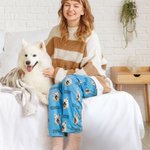 Pyjama Personnalisé avec 1 à 4 Photos et Nom Cadeau Anniversaire pour Femme et Homme