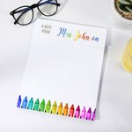 Cahier de notes personnalisé pour enseignant avec nom pour cadeau de gratitude