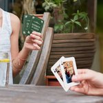 Carte da gioco personalizzate con foto e testo mazzo da 54 carte regalo per festa intrattenimento e casa nuova per famiglia o amici