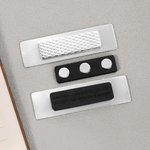 Personalisierte Multicolor Spiegel Edelstahl magnetische Namensschild mit eingraviertem Namen und Job Titel Induktion Bürobedarf Geschenk für Mitarbeiter