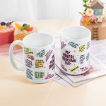 Personalized My Mental Breakdown Creative 15oz Mug 20oz Can Glass Skinny Tumbler with Lid Straw Motivational Affirmation Birthday Gift for Women