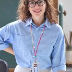 Personlig färgglad i min lärares era handgjord rosa pärlstav nyckelband med fras tillbaka till skolan uppskattning present till lärare