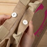 Personalisierte Graduierung Cartoon Charakter große Jute Tragetasche mit Initialen und Namen Graduierung Party Gunst Geburtstag Geschenk für Frauen