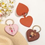 Gepersonaliseerde Cartoon Golfspeler Geboortebloem Draagbare Magnetische Lederen Hoed Clip met Naam Reisaccessoires Verjaardagscadeau voor Vrouwen Meisjes