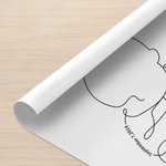Personalisierte Einfachheit Linie Stil Baby Poster Malerei Gerahmte Malerei mit Baby Informationen Home Decor Geburtstag Baby Dusche Geschenk für neugeborenes Baby