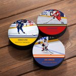 Palet de Hockey Photo Personnalisé avec Texte pour Entraînement Classique Anniversaire Cadeau d'équipe de sport pour les joueurs amoureux du Hockey
