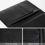 Funda de pasaporte personalizada de cuero PU y multicolor  'Together Since' con nombre regalo de cumpleaños o aniversario para tu pareja
