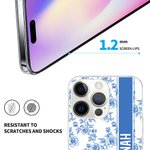 Etui de téléphone rétro personnalisé pour iPhone avec nom Cadeau d'anniversaire de Saint-Valentin Cadeau de mariage pour femmes Amies