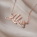 Personalised Exquisite Birth Butterfly Name Necklace Birthday Anniversary Gift for Women