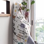Personalizzato Bad Bitch Affermazioni Ribellione Descrizione Coperta morbida con cappuccio con nome Regalo di compleanno ispiratore per le donne