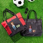 Basket-ball Football Cartoon Girl Monogramme Waterproof Mesh Tote Bag Game Day Accessories Birthday Gift for Sports Lover (Cadeau d'anniversaire pour les amoureux du sport)