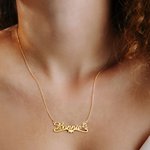 Personalised Exquisite Birth Butterfly Name Necklace Birthday Anniversary Gift for Women