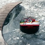Palet de Hockey Photo Personnalisé avec Texte pour Entraînement Classique Anniversaire Cadeau d'équipe de sport pour les joueurs amoureux du Hockey