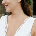 Personalised Exquisite Birth Butterfly Name Necklace Birthday Anniversary Gift for Women