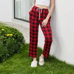 Personalisierte Dies ist mein Pyjama Shirt Sleepy Girl Pyjamas T-Shirt Drawstring Plaid Pants Set mit 1-5 Haustiere lustige Geburtstagsgeschenk für Frauen Tierliebhaber