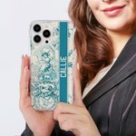 Funda personalizada para iPhone con nombre estilo Toile De Jouy Vintage French Country Girl Regalo de boda de cumpleaños para mujer