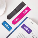 Personalisierte Multicolor einfache magnetische Leder Lesezeichen Clip mit Namen Lesen Schreibwaren Zubehör Geburtstag Geschenk für Bücherwürmer