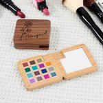 Gepersonaliseerd Geboortebloem Draagbaar Houten Aquarelpalet Tekenbord Met Naam Buiten Schilderen Supply Verjaardagscadeau voor schilders
