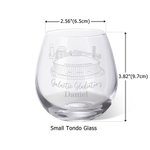 Vasos de Whisky Personalizados con Nombre Grabado y Posavasos de Pizarra Regalo de Cumpleaños con Sentido para los Amantes del Fútbol