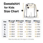 Gepersonaliseerd Schattig Potlood Apple Notitieboekje Ontwerp Initiaal Kinder T-shirt Sweatshirt met Naam Terug naar School Verjaardagscadeau voor Jongens Meisjes