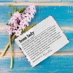 Personalised Boss Lady Slate Plaque with Name and Stand Office Decor Motivating Gift for Women Leader Coworker