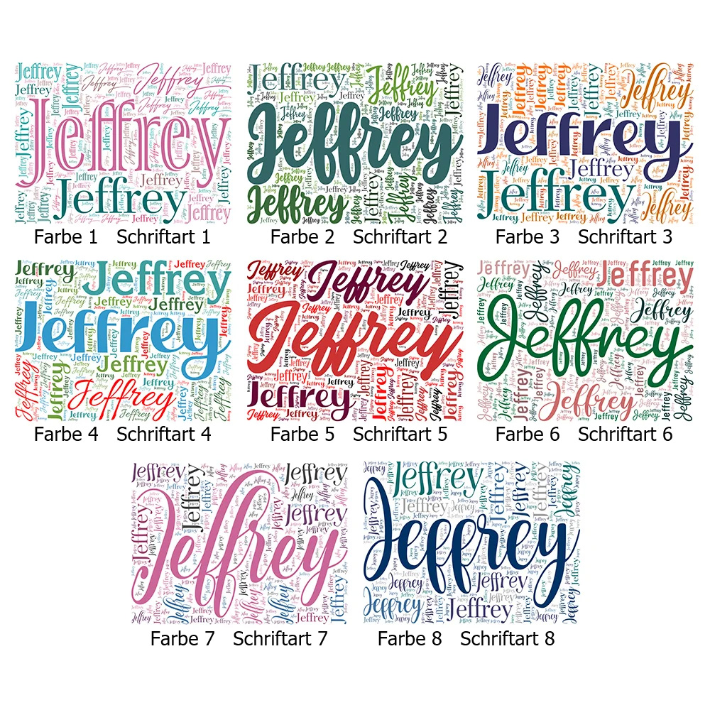 Farbe & Schriftart Option