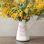 Gepersonaliseerde Word Cloud Naam Jaar Initiaal Keramische Bloemenvaas Binnen Buiten Decor Verjaardag Valentijnsdag Verjaardagscadeau voor Paar