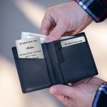 Personalized So Grateful For Wallet Card with Name and Text Birthday Appreciation Gift for Family Friend Teacher