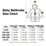 Personalized Leopard Cow Teddy Print Baby Hooded Dressing Gown with Embroidered Name Soft Daily Use Baby Shower Birthday Gift for Baby Toddler