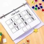 Classeur d'apprentissage personnalisé pour enfants Jouets éducatifs pour enfants