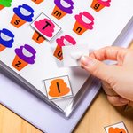 Classeur d'apprentissage personnalisé pour enfants Jouets éducatifs pour enfants