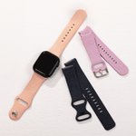 Personalized Engraved Highland Cow Silicone Watch Band for Apple Samsung Fitbit with Name Birthday Anniversary Gift for Highland Cow Lover