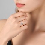 Personalised Butterfly Zircon Birthstone Ring Birthday Anniversary Mother's Day Gift for Women