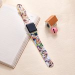Spersonalizowany kolaż zdjęć 1-7 kotów i psów Wodoodporny silikonowy pasek do zegarka kompatybilny z Apple Watch Prezent urodzinowy dla przyjaciół rodziny