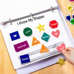 Classeur d'apprentissage personnalisé pour enfants Jouets éducatifs pour enfants