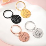 Llavero Personalizado You Have My Heart And My Ass Couple Stick Figure Keychain with Engraved Text Valentine's Day Anniversary Gift for Couple 3