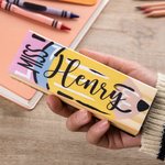 Personalized Felt Wood Hand Painted Whiteboard Rubber Teacher Gift for Classroom Home and Office