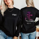 Personalisierte Anker Kompass immer verdient langes Paar T-shirt Sweatshirt Hoodie mit Initiale und Name Valentinstag Jahrestag Geschenk für ihn ihr