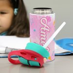 Personalized Mermaid Leakproof Thermos Water Bottle for Kids