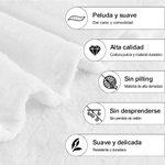 Manta personalizados con proverbios en inglés sobre el amor con línea corazón y nombres regalo de aniversario San Valentín para paraja