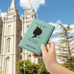 Personalized Look Unto Christ LDS Temple Recommend Leather Card Holder with Quotes Christmas Gift for Latter-day Saint Youth