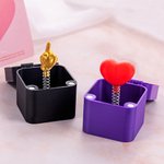 Personalized Funny Middle Finger Pops Mischief Box with Text Valentine's Day Birthday Prank Party Gift for Couple Friends