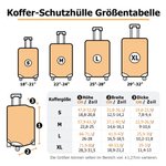 Personalisierte nicht alle diejenigen, die wandern sind verloren Gepäckabdeckung mit Namen passt 18-32 Zoll Koffer Urlaub Reise Geschenk für sie
