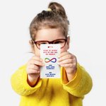 Autismo personalizado etiqueta de identificación de la tarjeta con el nombre y la información de emergencia Actividad al aire libre bolsa de cuidado seguro Accesorios Regalo para niños con autismo