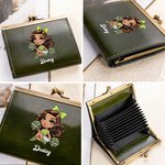 Personalisierte Mode Cheerleading Mädchen Echtleder Name Kiss Lock Karteninhaber mit 11 Schichten Geburtstag Graduierung Geschenk für Frauen Mädchen