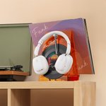 Henkilökohtainen Vinyl Record Player Photo Design Akryyli Taitettava Record Stand haltija nimi Syntymäpäivä Home Decor musiikin ystävälle